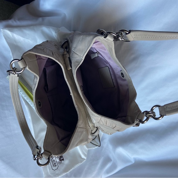 Large Coach leather shoulder bag - Picture 4 of 7